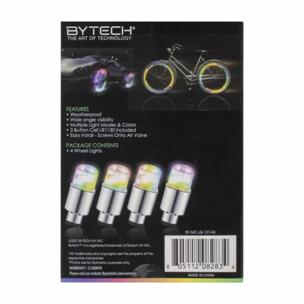 Válvulas Para LLantas RGB BYTECH - Image 2