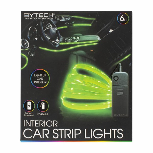 Tiras De Luz LED Para Interior De Auto BYTECH