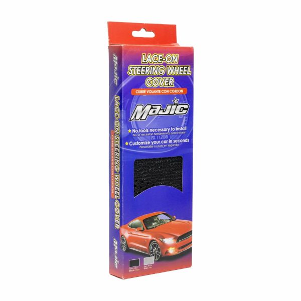 Cubre Volante Con Cordón Negro MAJIC - Image 4