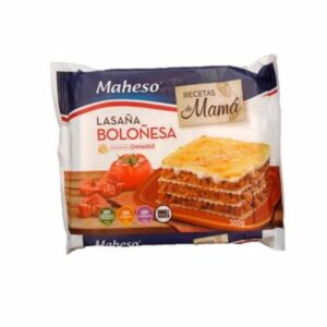 Lasaña Boloñesa Con Queso Enmental MAHESO