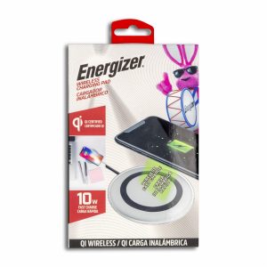 Cargador Inalámbrico QI Wireless Carga Rápida ENERGIZER