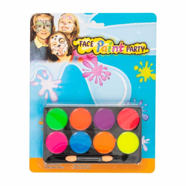 Maquillaje 8 Colores IMPORTADORA CUMPLEAÑOS