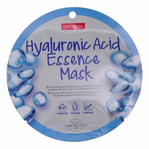 Mascarilla Facial Tipo Velo Con Ácido Hialurónico, Colágeno Y Vitamina E PUREDERM