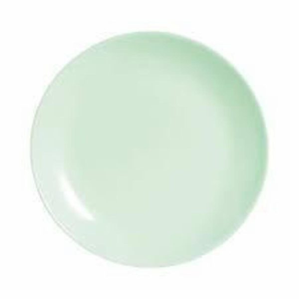 Plato Postre Paradise Verde LUMINARC