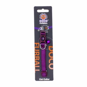 Collar Para Gato Color Morado DOCO