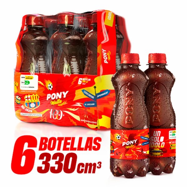 Bebida De Malta Energía Natural PONY MALTA