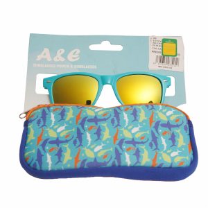 Set De Lentes Tiburón Verde AE Con Estuche
