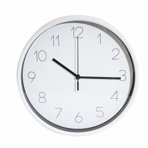 Reloj De Pared En Plástico Color Blanco FUZHOU EAGLE