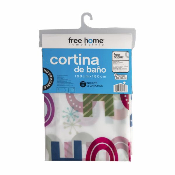 Cortina Navidad Hohoho FREE HOME 180 X 180 Cm - Image 2