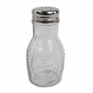 Salero Pimentero Con Tapa Metálica OLD FASHIONED Unidad