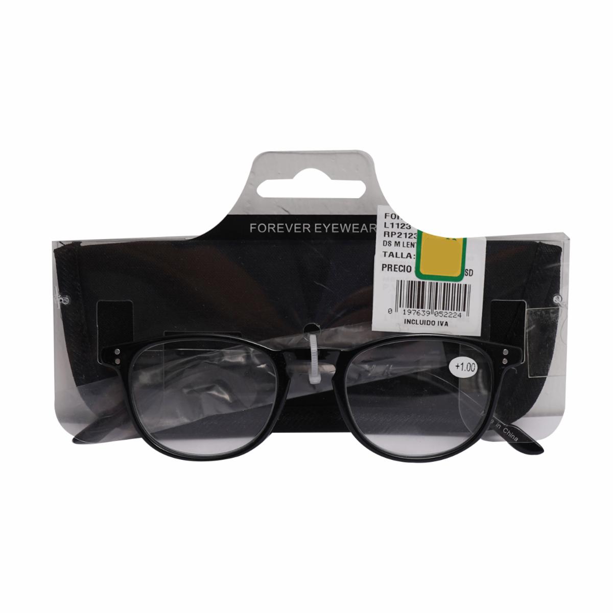 Lentes De Lectura Con Estuche Negro FOREVER EYEWEAR