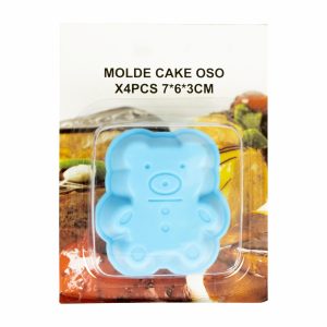 Molde  Cake Forma Oso WAHFAY 4 Piezas
