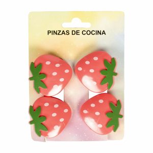 Pinza De Cocina Diseño Figuras WAHFAY 4 Piezas