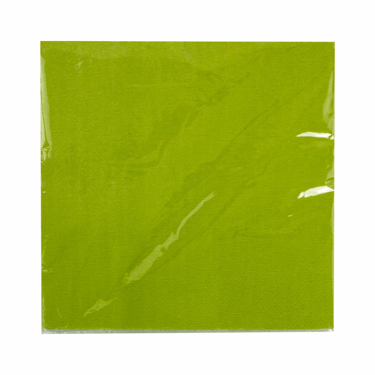 Servilletas Multiusos Verde Limón PARTY 16.5 X 16.5 Cm