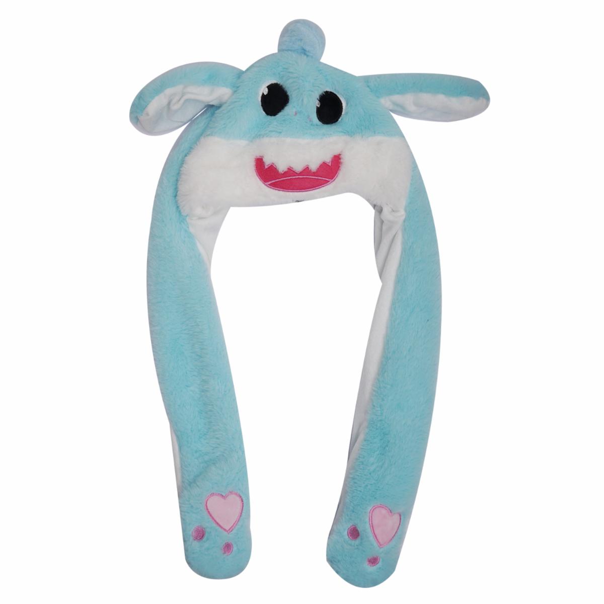 Gorro Felpa Orejas Tiburón EBAG Talla Única