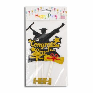 Accesorios Para Pastel Diseño Graduación PARTY Unidad