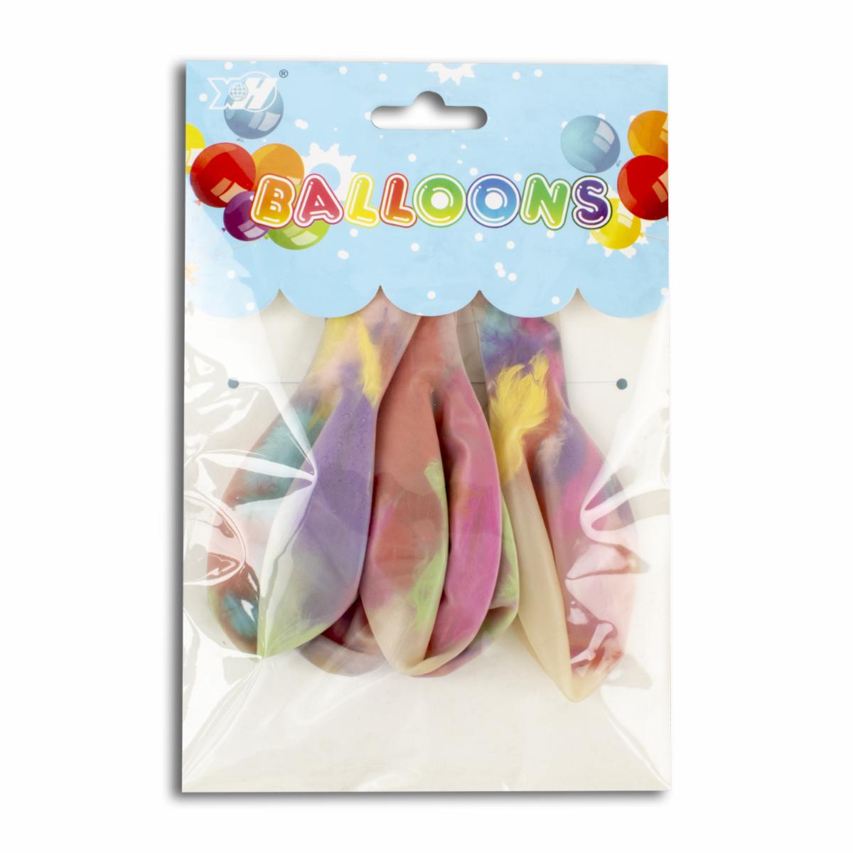 Globos Para Decoración Transparentes Con Pétalos BALLOONS Unidad