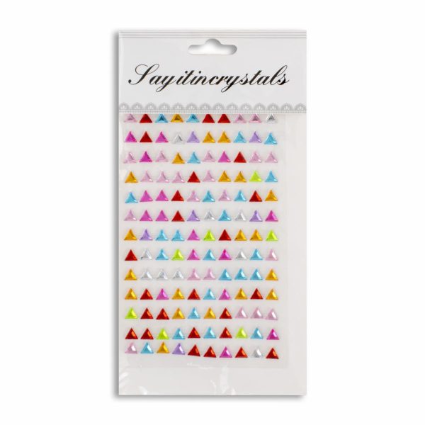 Triángulos Adhesivos Multicolores LAYITINCRYSTALS