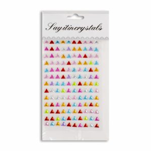 Triángulos Adhesivos Multicolores LAYITINCRYSTALS Unidad