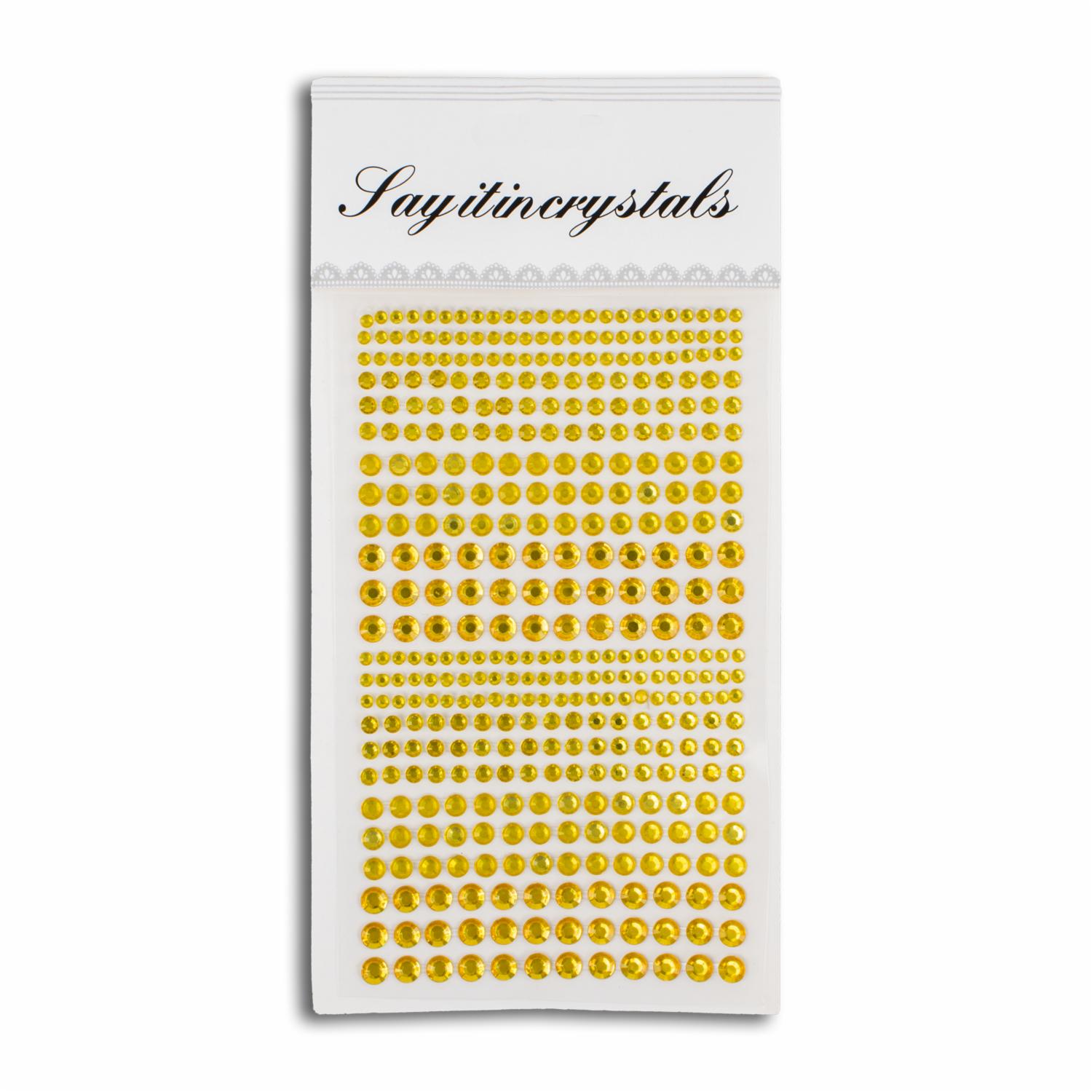 Adhesivo Decorativo Color Diamante Plateado LAYITINCRYSTALS Unidad