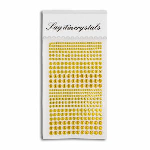 Adhesivo  Decorativo Color Diamante Plateado LAYITINCRYSTALS Unidad