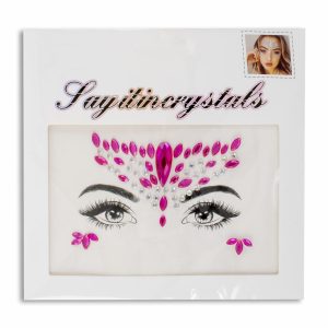 Adhesivo Facial Surtido Celeste Rosado LAYITINCRYSTALS Unidad