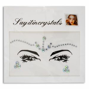 Adhesivo Facial Multicolores Y Brillos LAYITINCRYSTALS Unidad