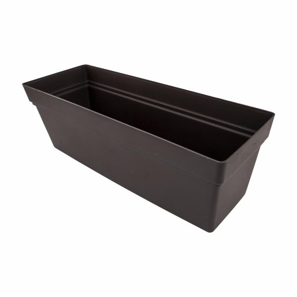 Maceta Rectangular Color Café LPS