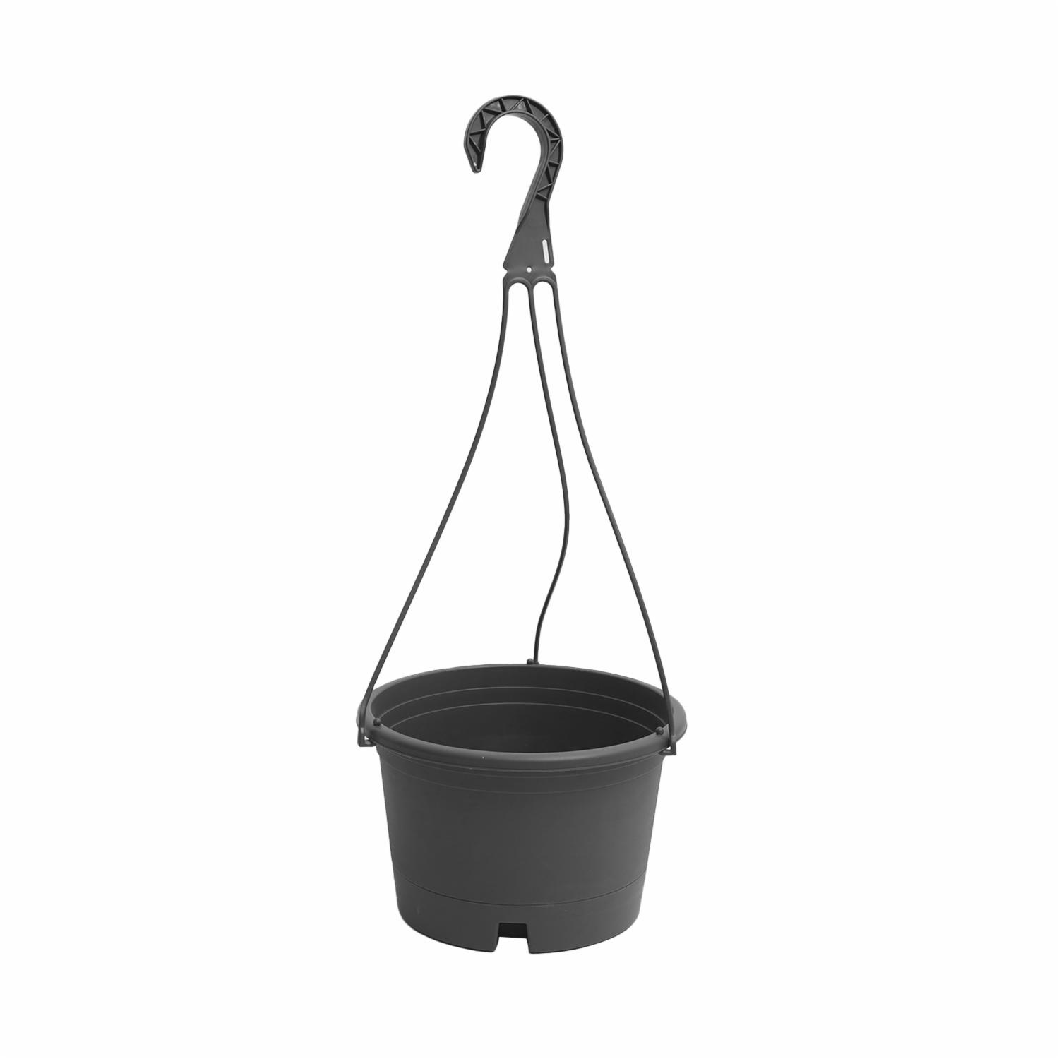 Maceta Colgante Gris Oscura LPS Unidad