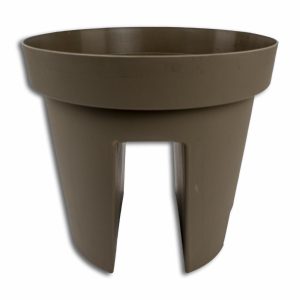 Maceta Para Baranda Color Café LPS 28 X25 Cm