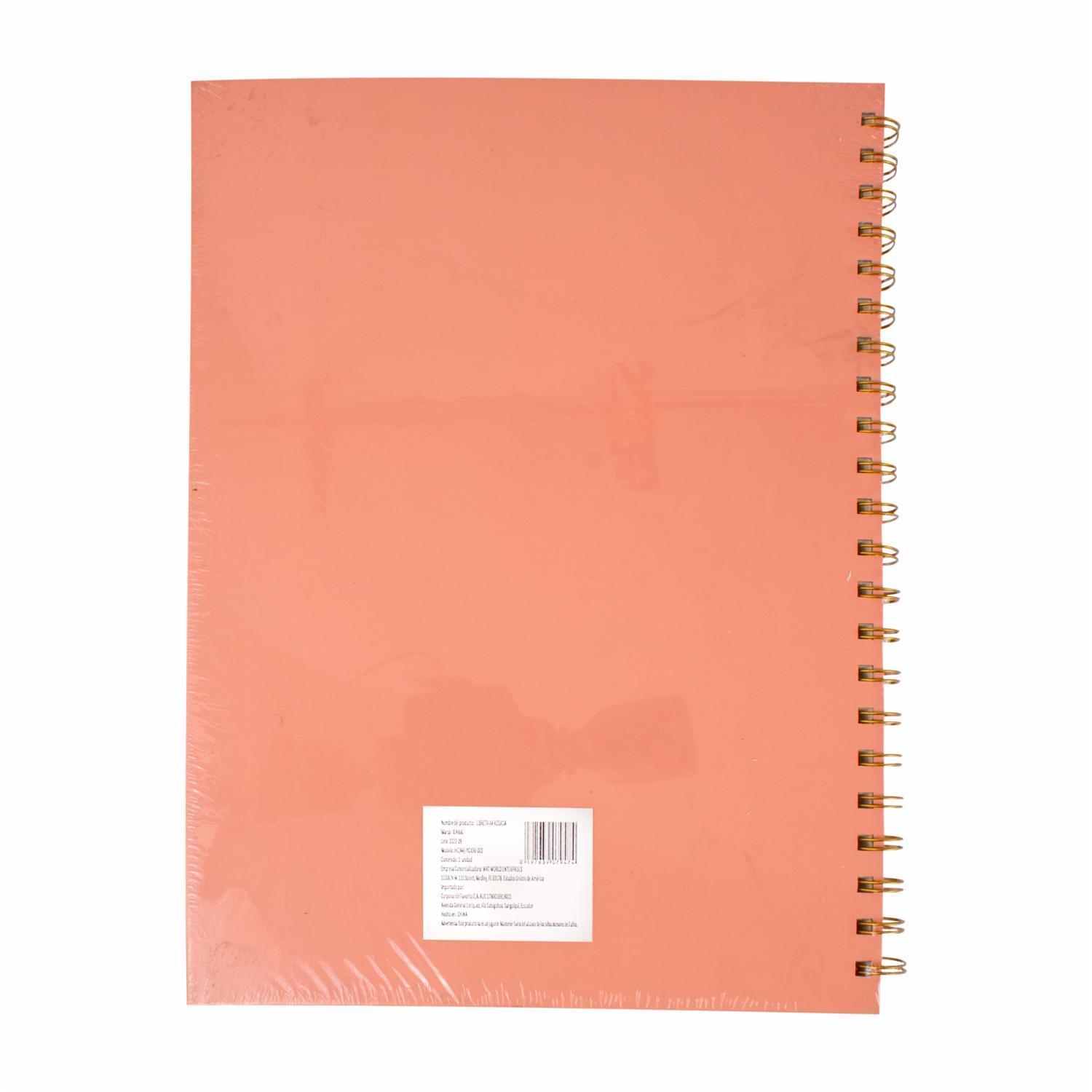 Libreta A4 Rosada WEN Unidad - Image 2