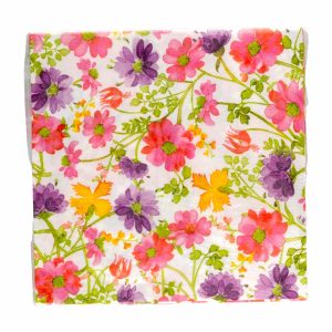 Servilleta Floral Lavanda 33 X 33 Cm DFHO X 20 Uds