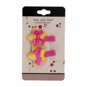 Set De Vinchas Diseño Estrella Y Lazo HAIR WITH FLAIR 2 Pieza