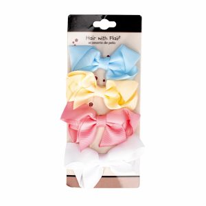 Lazos Para Cabello Multicolores HAIR WITH FLAIR X4 Uds