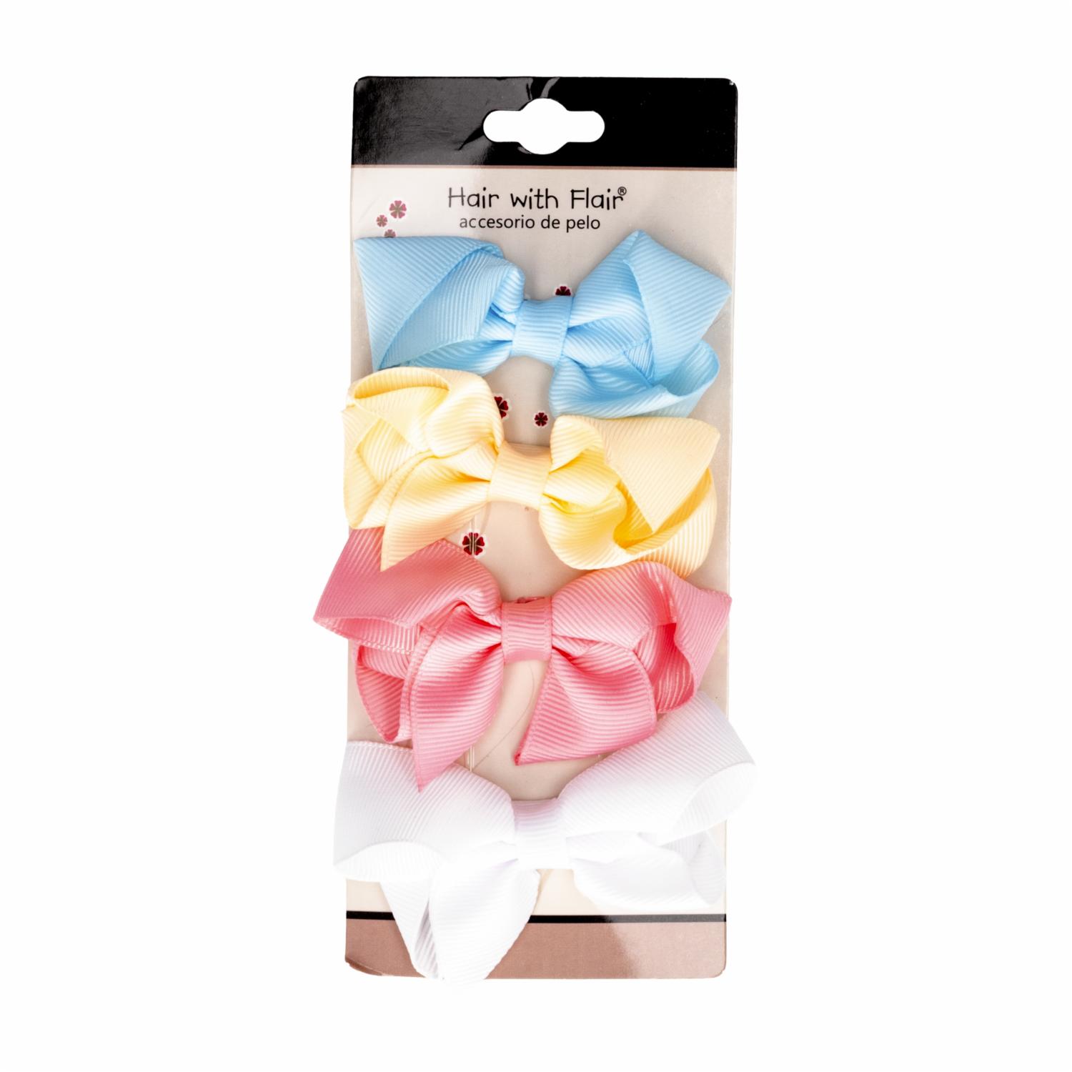 Lazos Para Cabello Multicolores HAIR WITH FLAIR X4 Uds