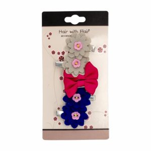 Vinchas Para Cabello De Flor y Lazo HAIR WITH FLAIR X6 Uds