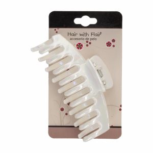 Vinchas De Cabello Blanco HAIR WITH FLAIR Clip