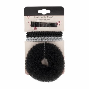Accesorios Para Cabello Tipo Invisible y Ligas HAIR WITH FLAIR Set