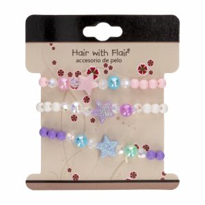 Pulseras De Niñas Con Estrellas HAIR WITH FLAIR