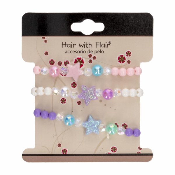 Pulseras De Niñas Con Estrellas HAIR WITH FLAIR