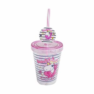 Vaso Con Sorbete Unicornio HEREVIN 450 Ml