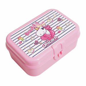 Repostero Con Cierre Hermético Diseño Unicornio Rosado HEREVIN Pequeño