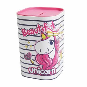 Alcancía Diseño Unicornio HEREVIN Rosado
