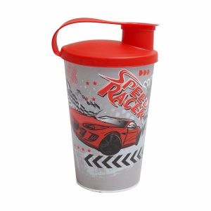 Vaso Diseño Carro Rojo HEREVIN 340 Ml