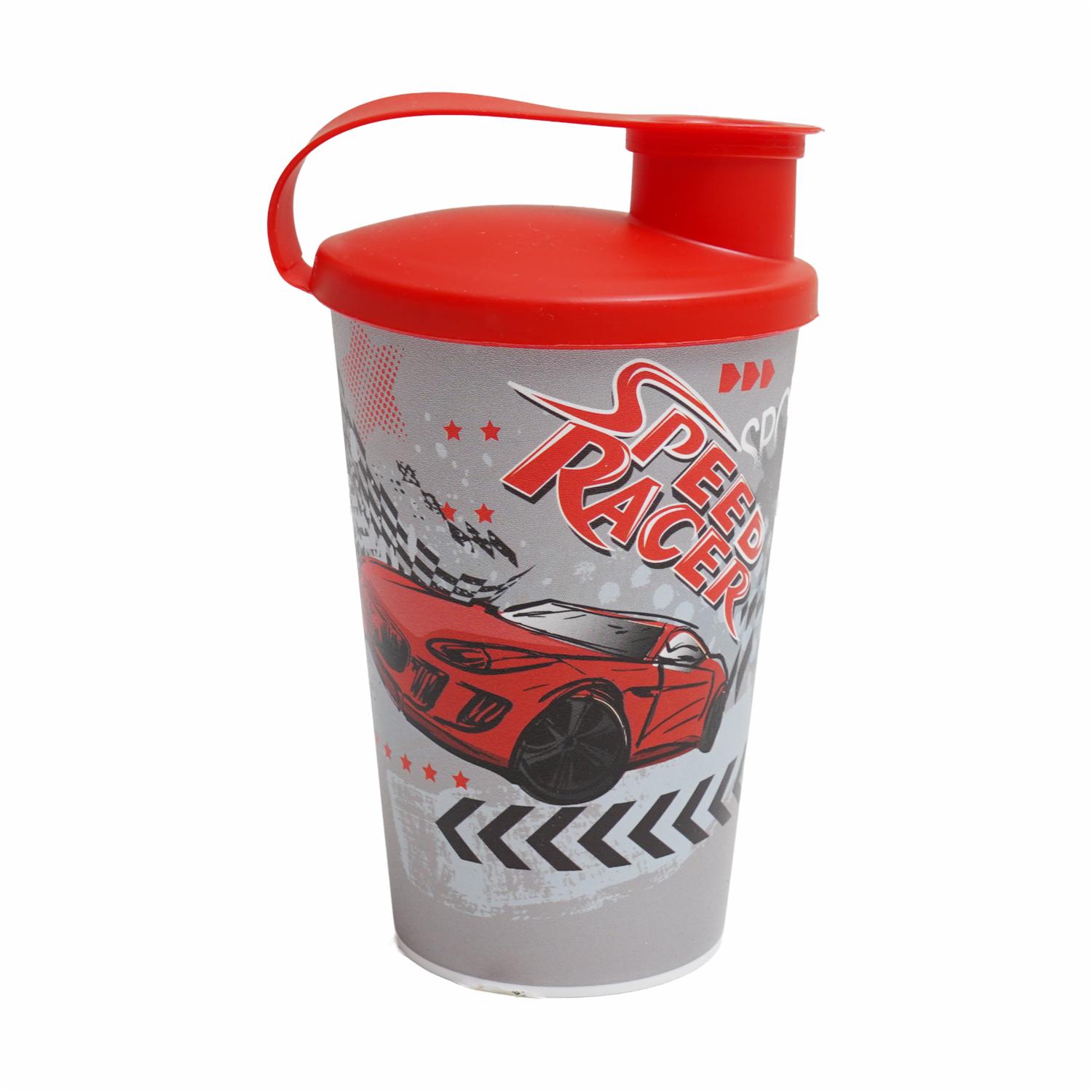 Vaso Diseño Carro Rojo HEREVIN 340 Ml