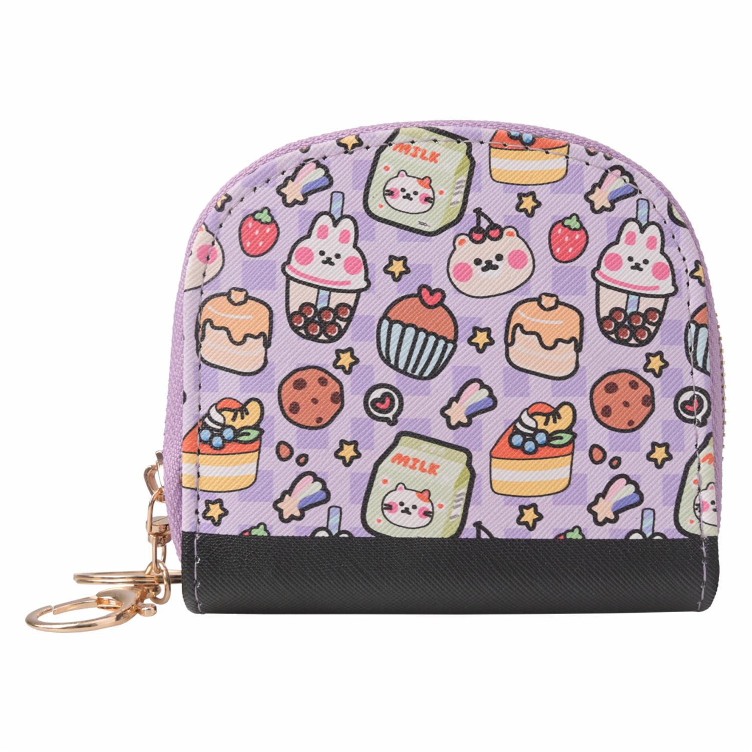 Monedero Con Cierre Estampado Conejo XIONGDI WALLET Talla Única