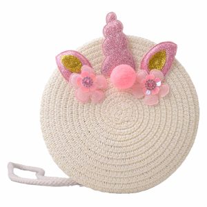 Cartera Redonda De Pajilla TRENDSPOT Talla Única