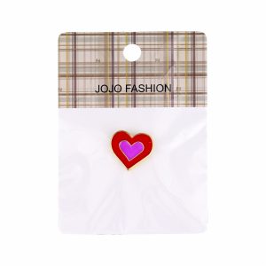 Pin Diseño Corazón JOJO FASHION Metalico
