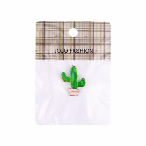 Pin Diseño Cactus JOJO FASHION Metalico