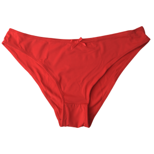 Panty Bikini Liso Rojo MOD BY PARFAIT